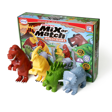 POPULAR PLAYTHINGS Magnetic Mix or Match® Dinosaurs 62010